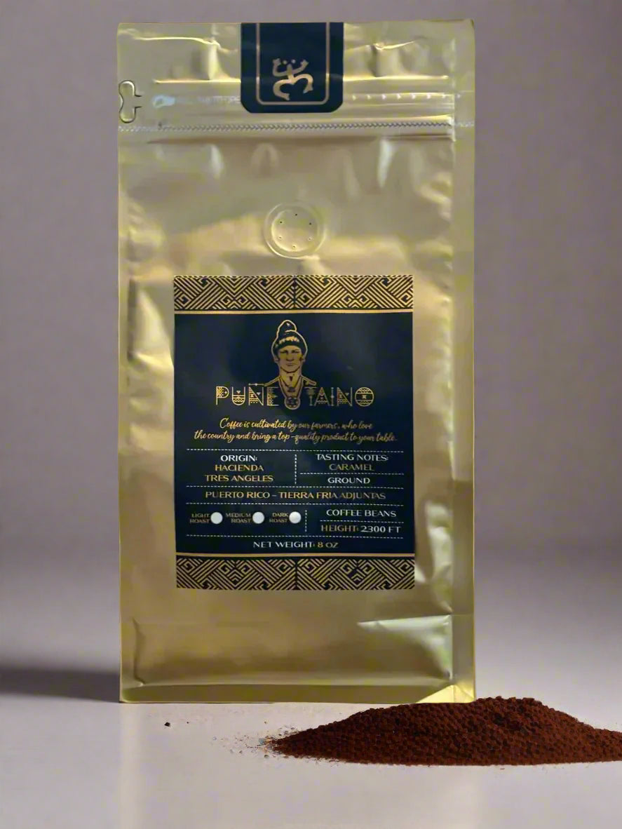 Puñe-Taino 8oz Premium Puerto Rican Ground Coffee – Rich Tradition, Bold Flavor