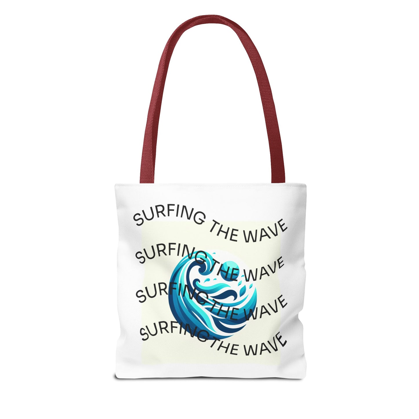 Surfing Vibes Tote Bag - Wave Life & Surfing Design