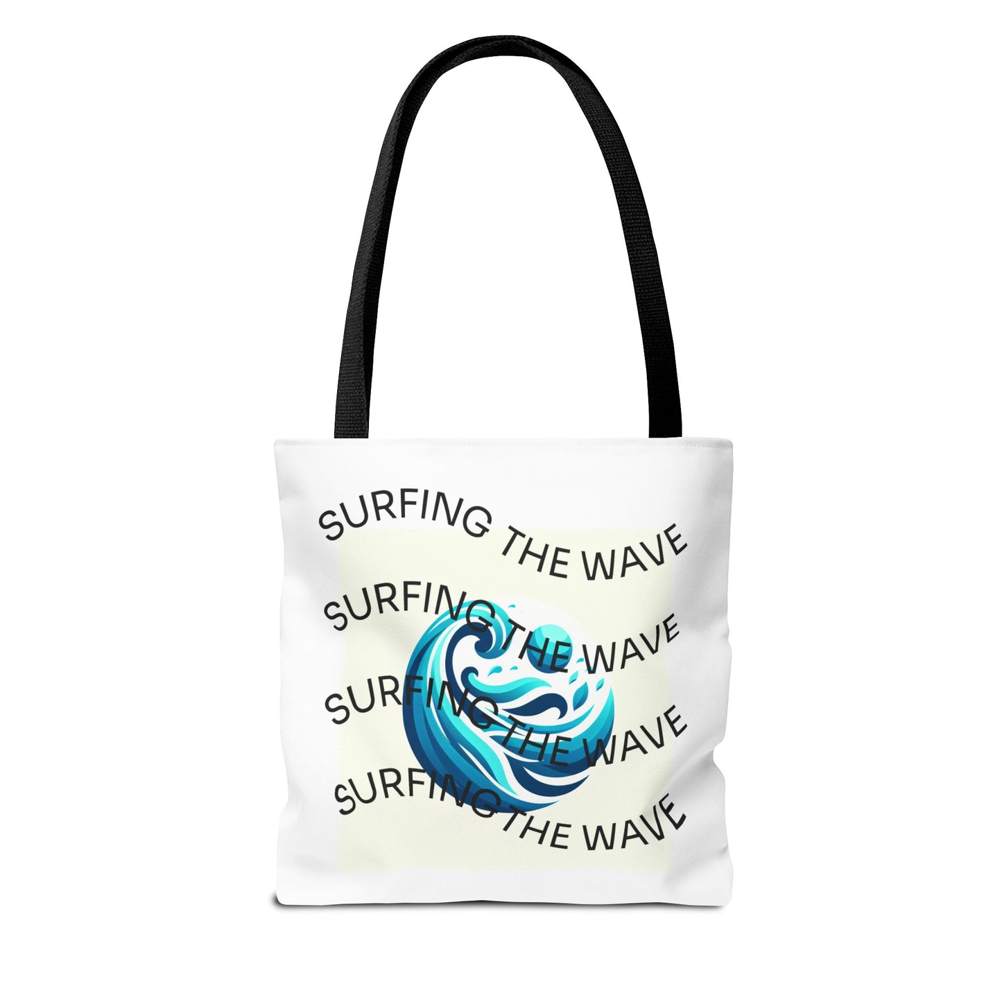 Surfing Vibes Tote Bag - Wave Life & Surfing Design