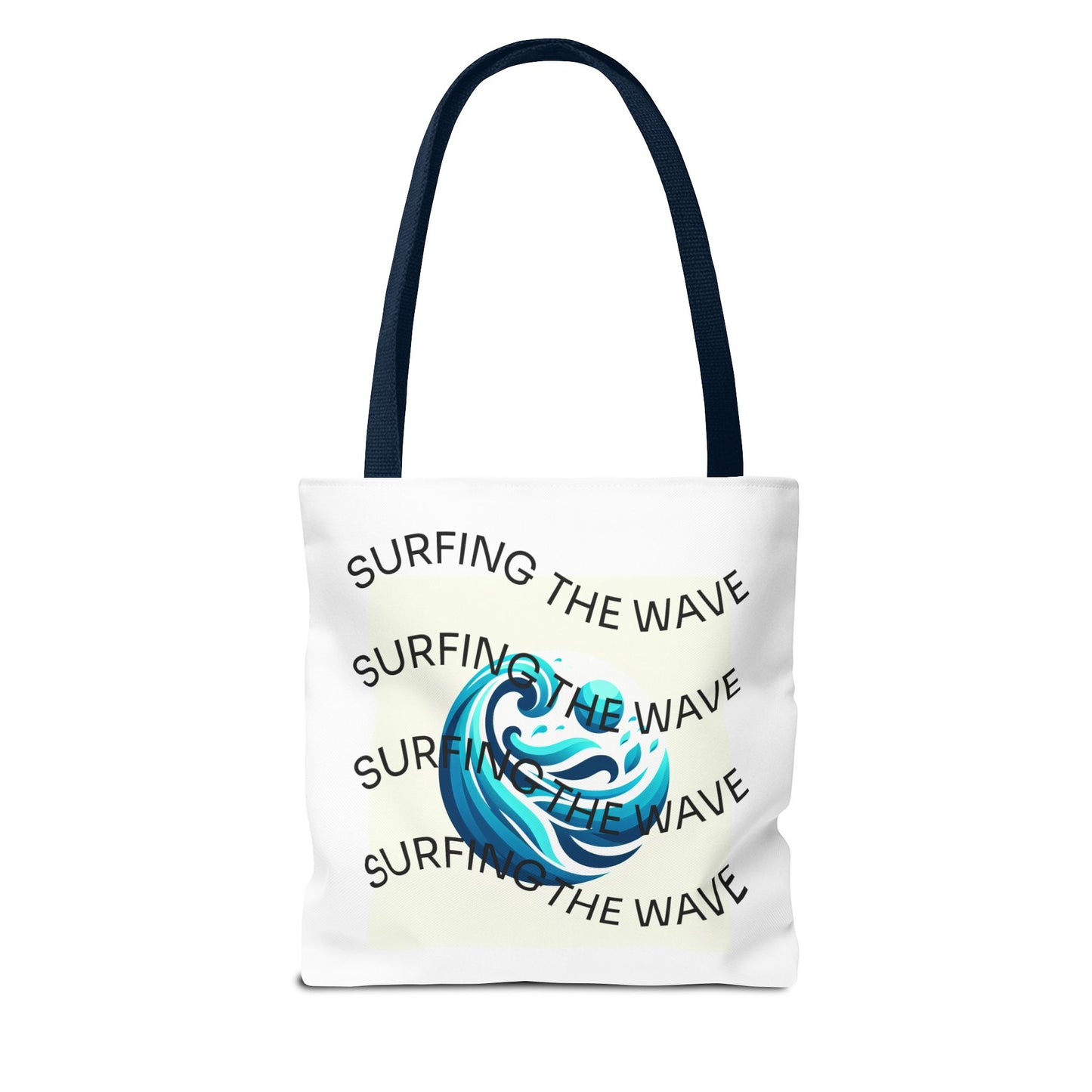 Surfing Vibes Tote Bag - Wave Life & Surfing Design