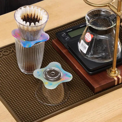 Pune Taino Coffee Rainbow Glow Pour-Over Dripper – Handcrafted, Durable, and Stylish